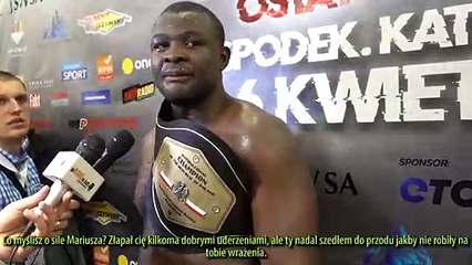 Martin Bakole o wygranej walce z Wachem, Adamie Kownackim i obronie pasa w Polsce