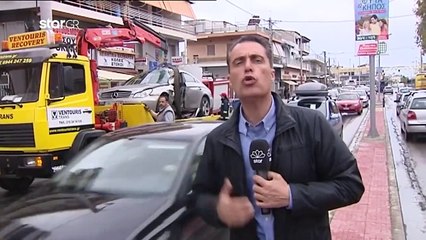 Τροχαίο Άκη Τσελέντη: Καρέ καρέ ο απεγκλωβισμός του σεισμολόγου