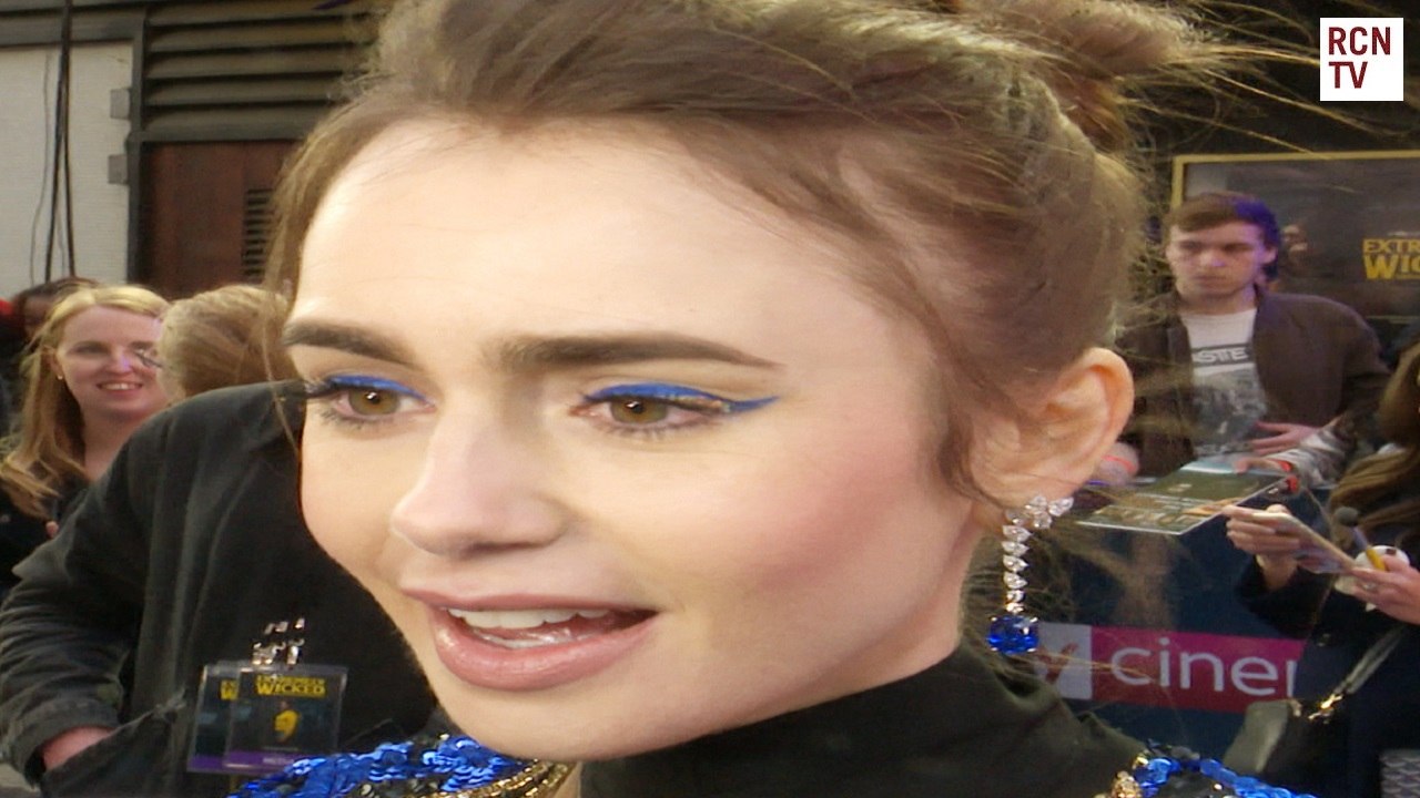 Lily Collins Interview Extremely Wicked Shockingly Evil and Vile Premiere