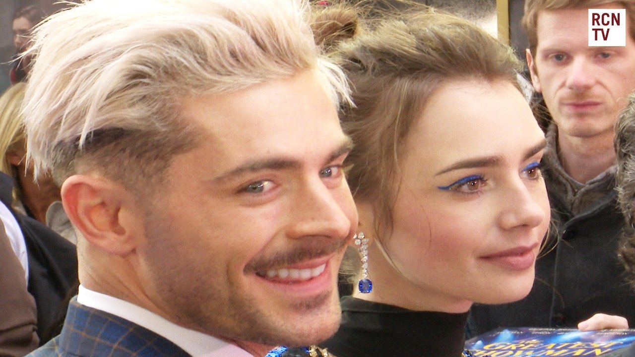 Zac Efron & Lily Collins Extremely Wicked Shockingly Evil and Vile Premiere Arrival