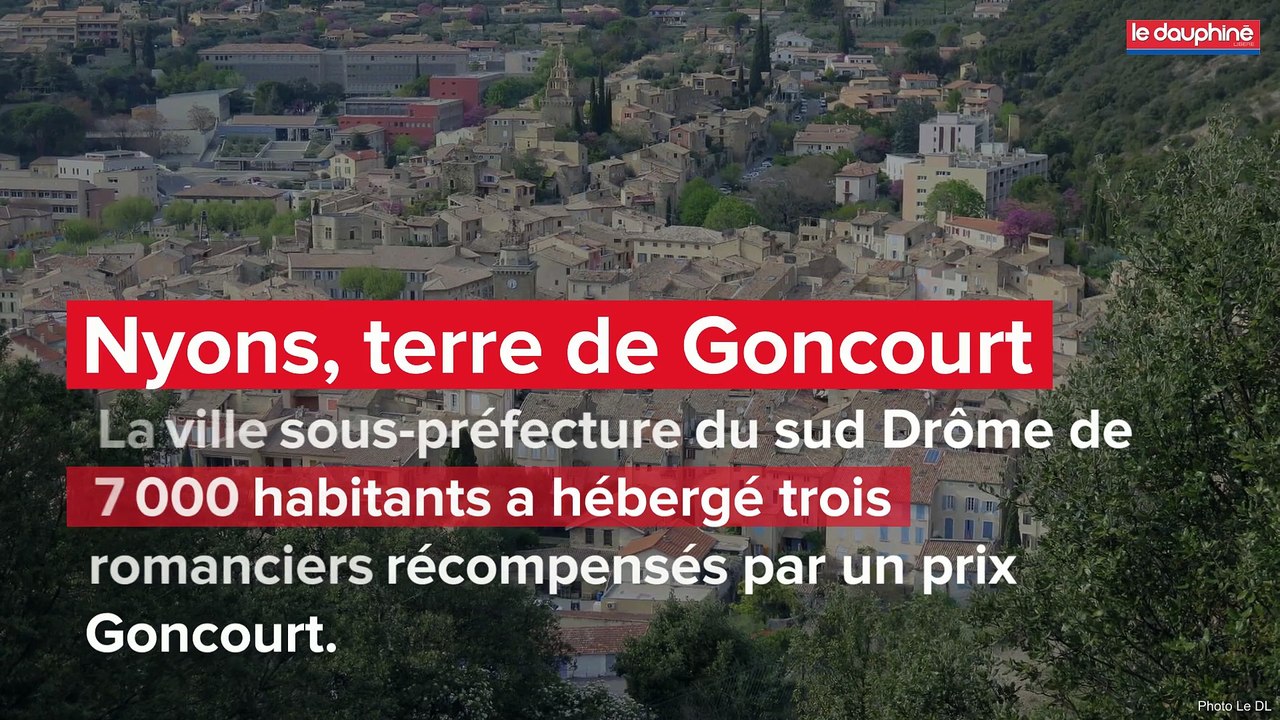 Nyons, terre de Goncourt