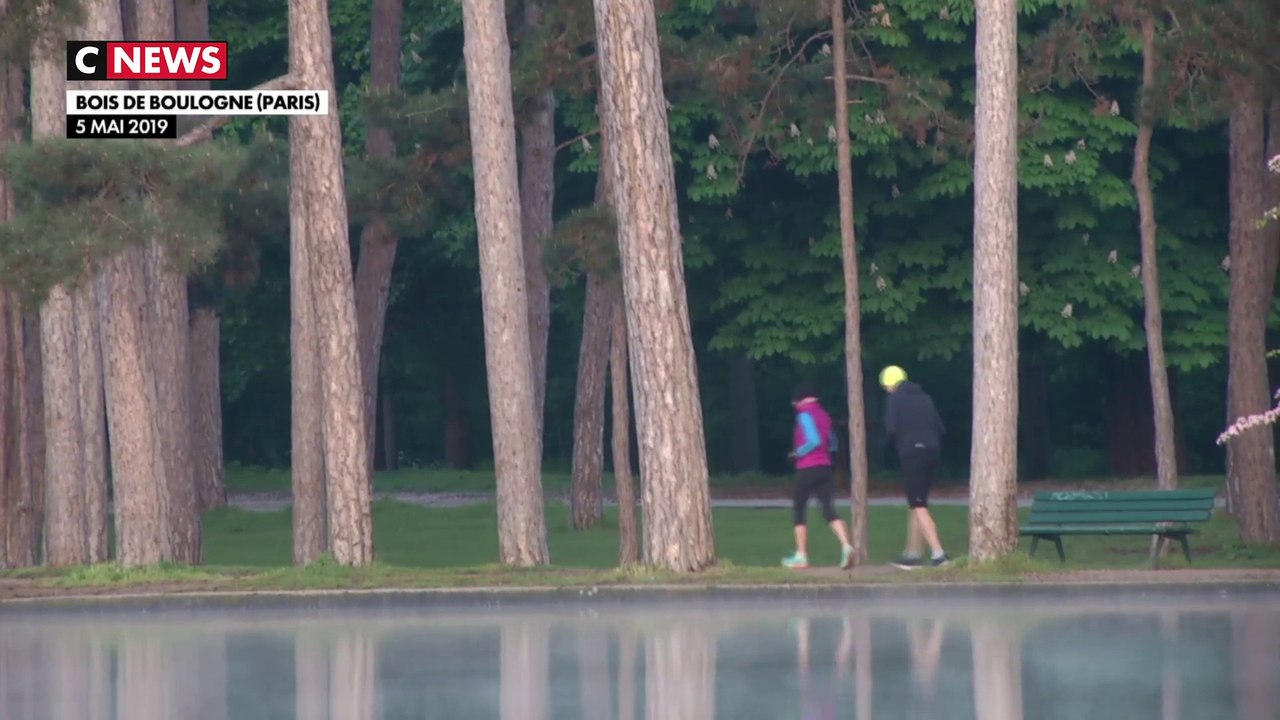 Paris : le froid ne décourage pas les sportifs