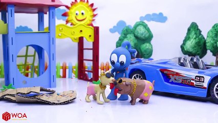 CLAY MIXER SHAZAM SUPERHERO PRETEND  Play Doh Stop Motion Cartoons