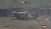 Blancpain Gt Europe Brands Hatch 2019 Q1 Menchaca Big Crash Roll