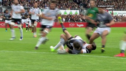 Brive / Bayonne : L'essai d'Aymeric Luc face à Brive