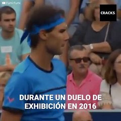 Rafael Nadal detiene partido por desesperada madre  ( Tennis )