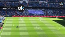 Homenaje a Iker Casillas en la grada del Bernabéu