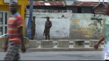 Benin post-election violence: Military patrol Cotonou streets