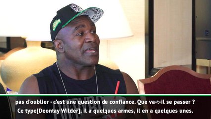 Poids lourds - Holyfield : "Joshua/Wilder: c'est ce que les fans veulent voir"