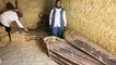 اكتشاف مقبرة أثرية جديدة في منطقة أهرامات الجيزة المصرية