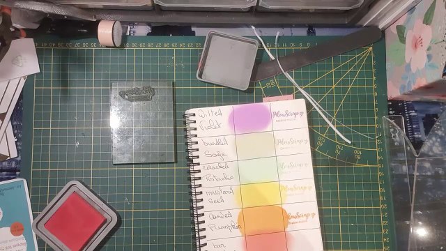 #TEST / TEST DES ENCRE DISTRESS OXYDE