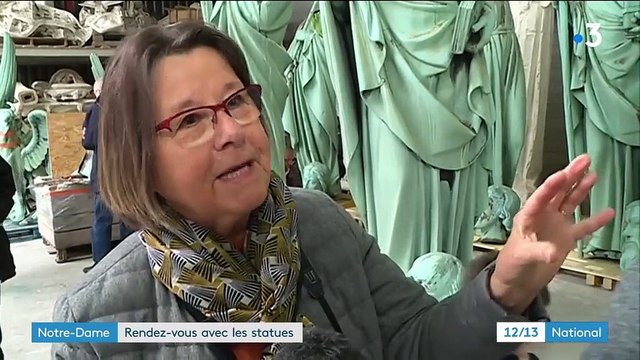 Notre-Dame : rencontre avec les statues miraculées de l'incendie