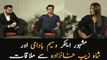 Meet famous anchors Waseem Badami and Shahzeb Khanzada