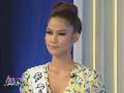 Miss Globe PH Ann Colis sumabak sa Q&A portion ng Aquino and Abunda tonight