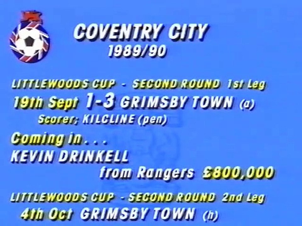 Coventry City 1989-90 Season Review  1of2