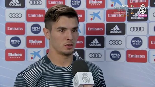 Brahim: Espero seguir sumando minutos en el Real Madrid y haciendo feliz a los aficionados