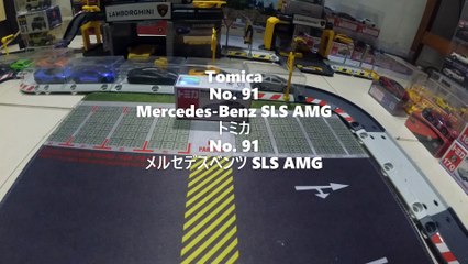 Tomica No. 91 Mercedes-Benz SLS AMG トミカ No. 91 メルセデスベンツＳＬＳ ＡＭＧ