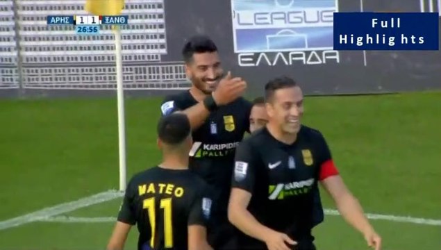1-1 Hamza Younés Goal - Aris 1-1 Xanthi - Full Replay - 05.05.2019