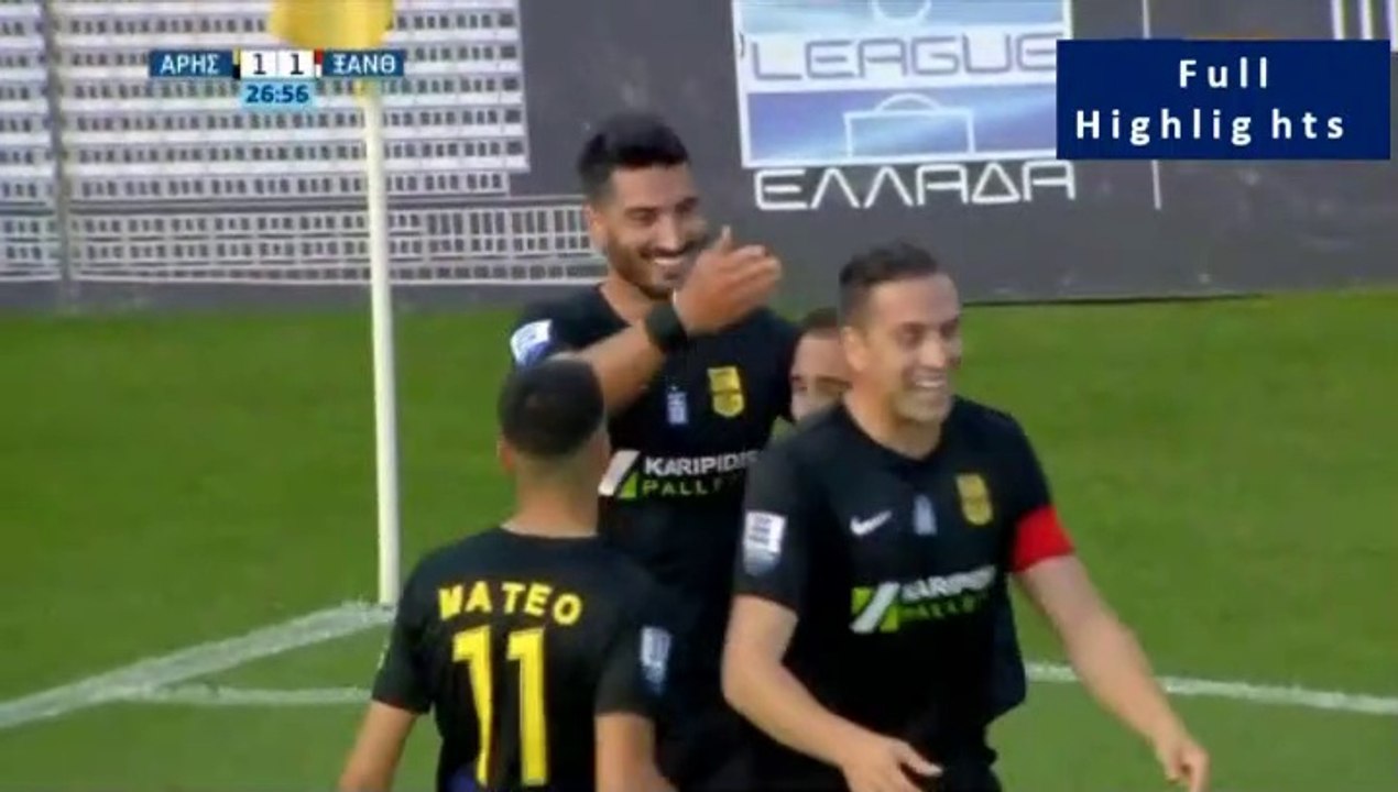 1-1 Hamza Younés Goal - Aris 1-1 Xanthi - Full Replay  - 05.05.2019