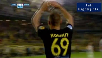 4-2 Mihaly Korhut Goal  - Aris 4-2 Xanthi - Full Replay  - 05.05.2019