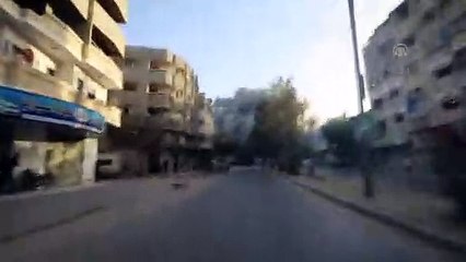 Gazze'de bir binanın vurulma anı AA kamerasında (2) - GAZZE