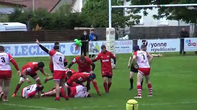 Rugby F3 32è de finale : Auxerre éliminé par Évreux mais invaincu à Bouillot