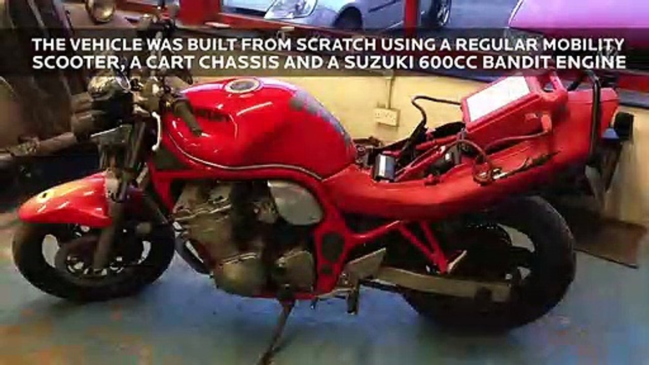 Voici le fauteuil roulant électrique le plus rapide du monde - 170kmh