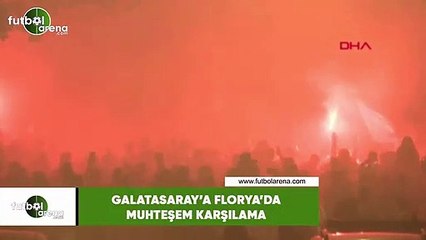 Galatasaray'a Florya'da muhteşem karşılama