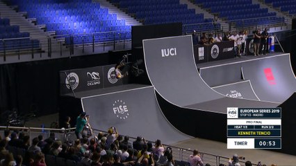 Kenneth Tencio - 1st BMX Freestyle Final - FISE European Series Madrid 2019
