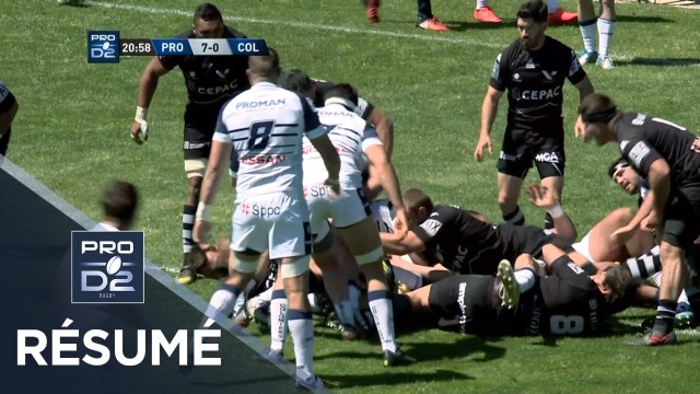 PRO D2 - Résumé Provence Rugby - Colomiers: 27-8 - J30 - Saison 2018/2019