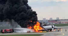 Rusya'da Yolcu Uçağı Alev Aldı: 41 Kişi Hayatını Kaybetti