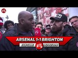 Arsenal 1-1 Brighton | Ozil Let All The People That Defend Him Down! (Turkish Rant)