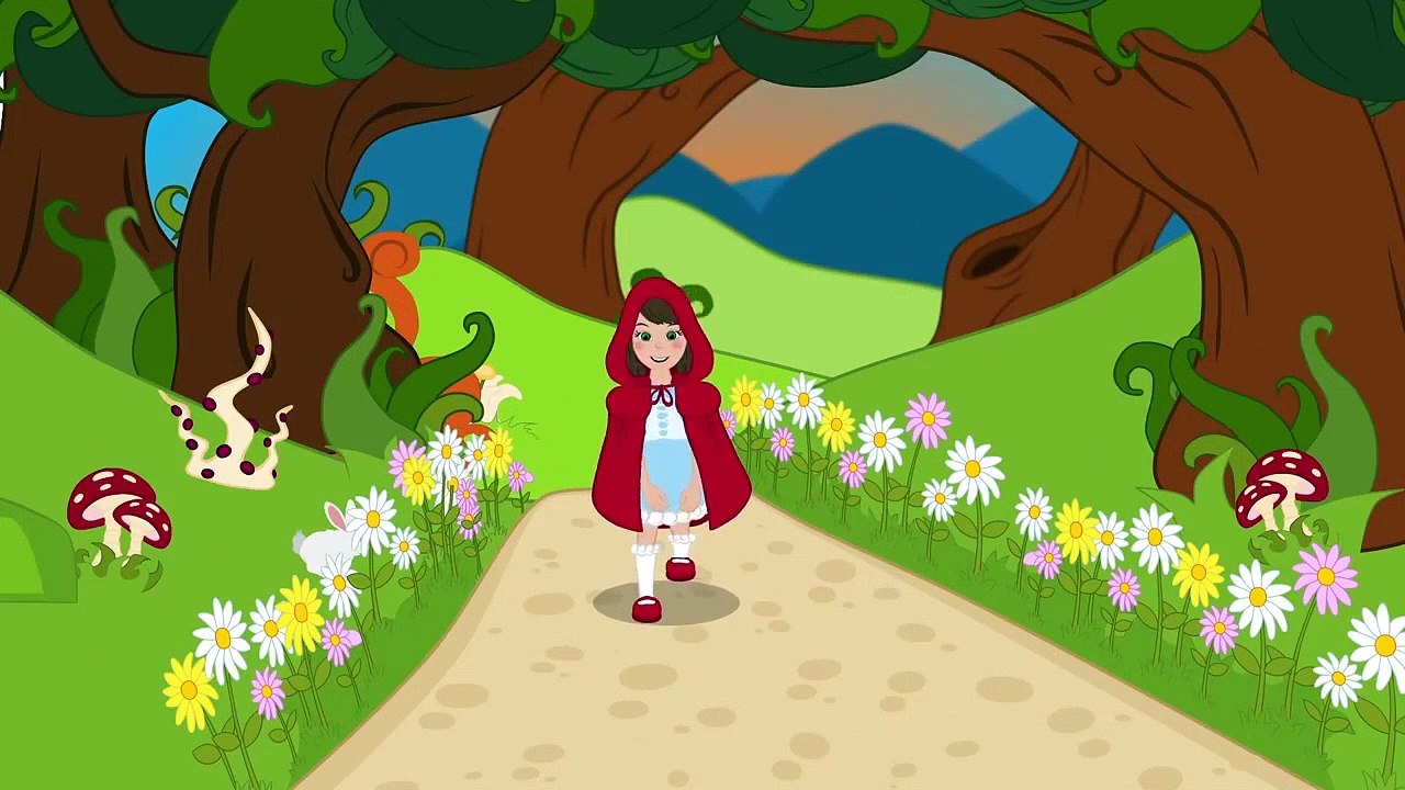 Le Petit Chaperon Rouge | 1 Conte + 4 comptines et chansons  - dessins animés en français