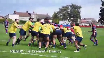 RUGBY : Le Creusot - Drancy en 1/16e