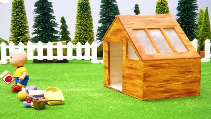 Caillou fll Animation | Caillou The Drummer | Watch Caillou Stop Motion epss  Crafty Kids