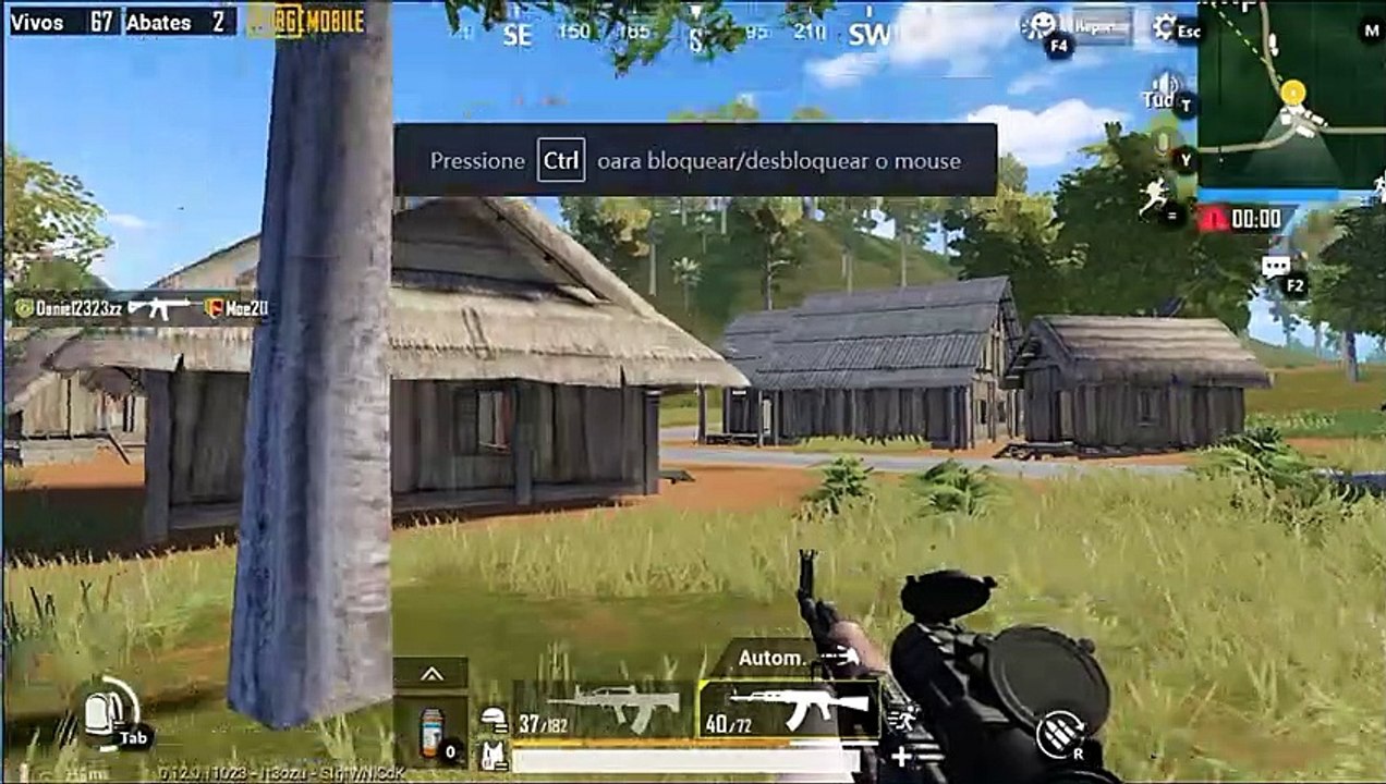 Jogando no mapa novo. PUBG MOBILE.