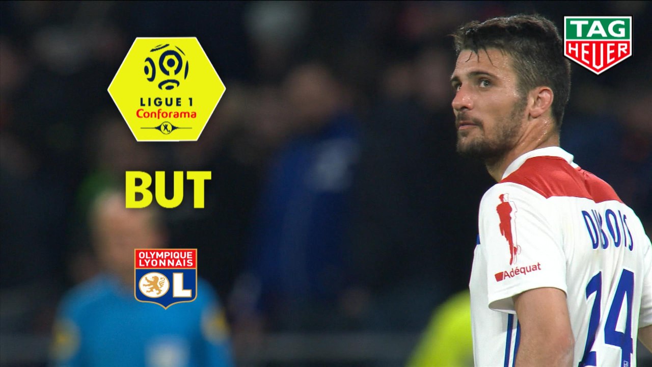 But Léo DUBOIS (74ème) / Olympique Lyonnais - LOSC - (2-2) - (OL-LOSC) / 2018-19