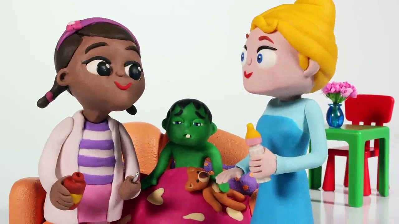 KIDS SLEEPING IN BUNK BEDS  PLAY DOH CARTOONS FOR KIDS