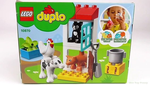 LEGO DUPLO Farm Animals (10870) - Toy Unboxing and Build - video Dailymotion