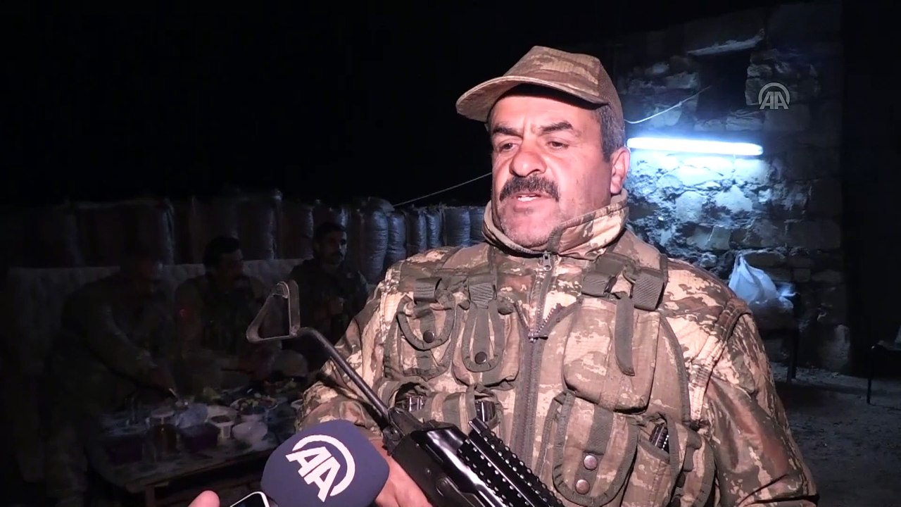 Vatan nöbetinde bin 100 rakımlı tepede ilk sahur - MARDİN