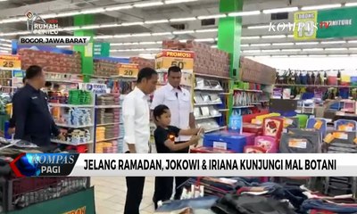 Momen Jokowi “Nge-mall” Bareng Iriana