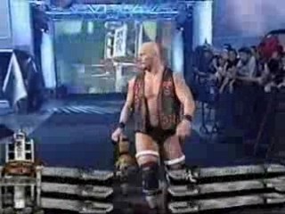 Austin vs. Benoit vs. Jericho, WWE KOTR 2001, Part 1.