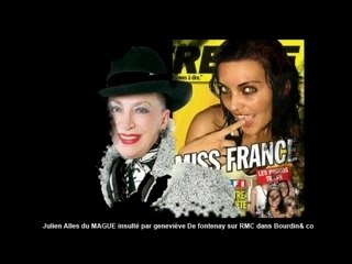 Julien du MAGUE insulté par Genevieve de Fontenay sur RMC