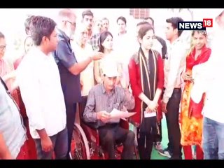 महिला बूथ पर पहुंचे निर्वाचन अधिकारी अविचल चतुर्वेदी, दिव्यांग व नव मतदाताओं का किया सम्मान-Election Officer Avichal Chaturvedi, who arrived at the women booth in dausa