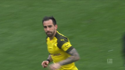32e j. - Le magnifique coup-franc d'Alcacer pour le BVB