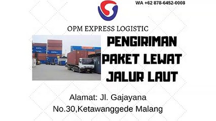 EKSPEDISI JALUR LAUT, WA +62 878-6452-0008, OPM Logistic