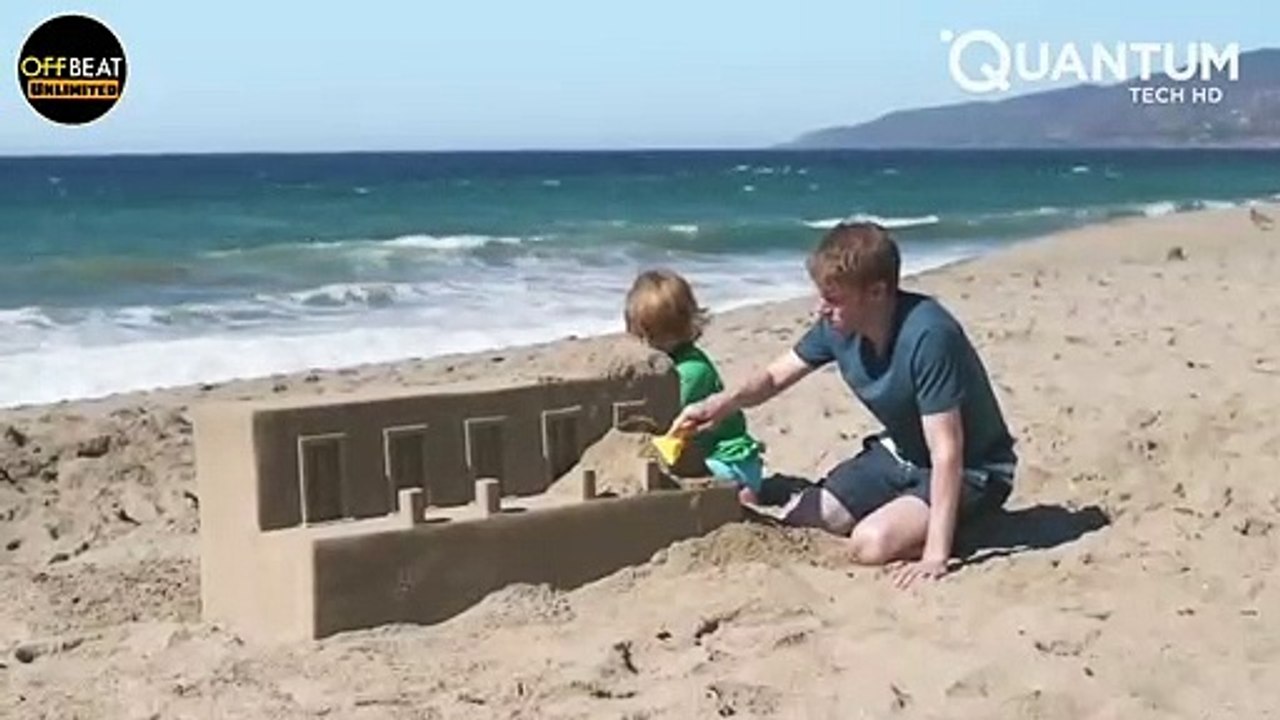 Seeing such a great palace of this man made sand, your senses will fly