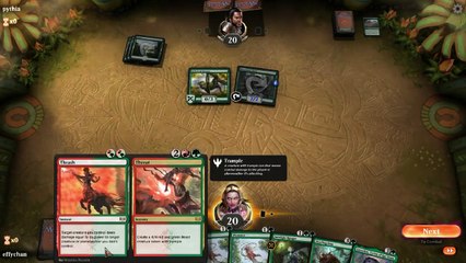 Mono Green vs Mono Green (Standard)
