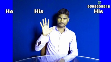 Learn English Grammer Day-74 || Mean:- His