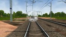 CRAZY GHOST STOPS THE TRAIN AND ESCAPES IN INDIAN TRAIN SIMULATOR